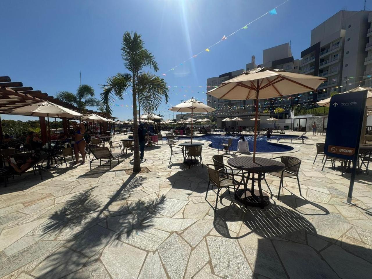 Aparthotel Eco Towers - Lagoa Quente - Acesso Ao Parque, Cafe, Jantar - Opcional